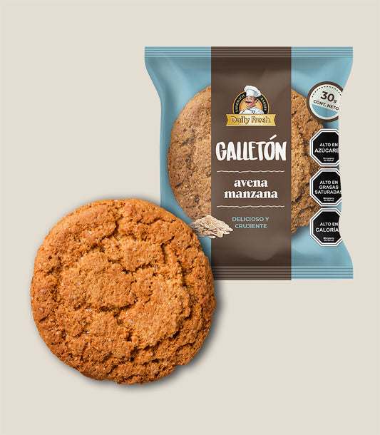 Galletón Avena Manzana (Caja 20 Unidades)