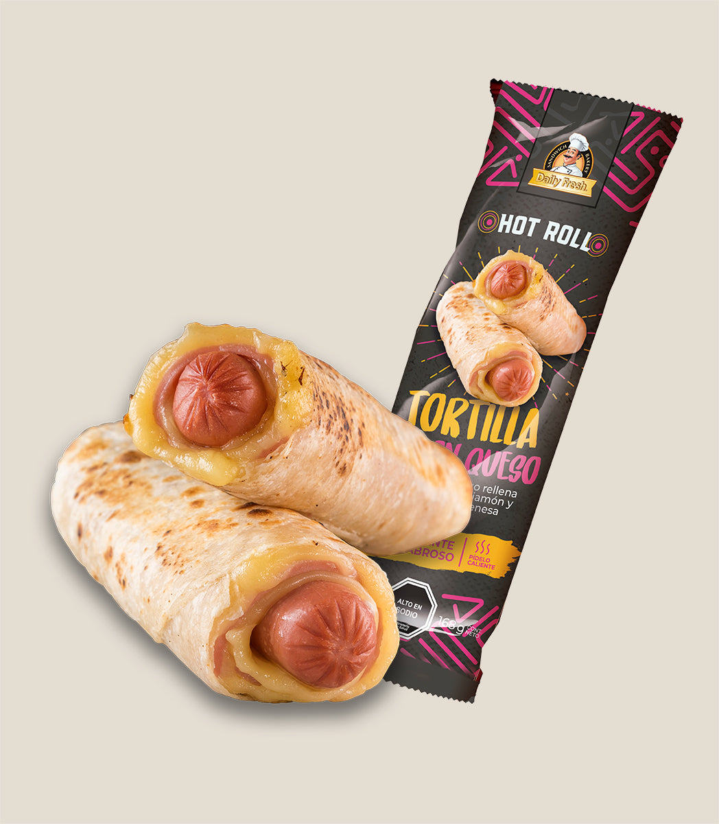 Hot roll Jamón Queso